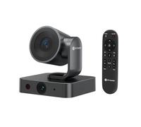 AV Access 4K Conference Room Camera, Dual Lens Cam (4K AI Tracking Cam e 1080P Panoramic Cam), 3X Optical/5X Digital Zoom, 120° FOV, Auto Framing, Individuals Gallery, Works with Meet,Teams,Zoom
