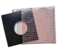 BOXAM - 50 Piastre di cartone KRAFT per rinforzo spedizioni dischi 7" 45 giri