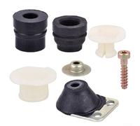 AV Buffer Mount Kit 1121 790 9901 con viti compatibili con motosega 026, 024, MS240, MS260, gomma metallo nylon serbatoio e tamponi anulari