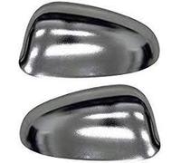 AV coppia calotte specchio retrovisore cromate lucide destro e sinistro per DELTA BRAVO CROMA