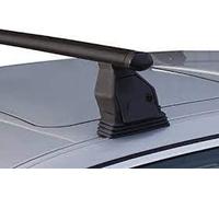 AV RICAMBI Barre Tetto per Auto portatutto Portapacchi Fiat fiorino qubo doblo dal 2007 in Poi omologati e di Facile Montaggio menabo con Attacco sul Tetto No Rails