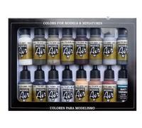 AV Vallejo 71194 Set Modellismo Model Air Per Effetto Invecchiato