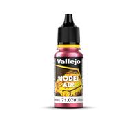 AV Vallejo Model Air 17ml - Signal Red (Metallic)
