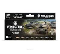 AV Vallejo World of Tank Miniatures Game, set di pittura, VAL70245