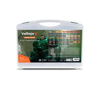 Vallejo - Custodia Selezione Artisti | Gamma Xpress Color | Colori Acrilici Modellazione | 60 Bottiglie x 18 ml (0.60 fl.oz.)