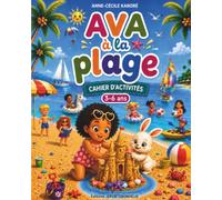 AVA à la plage: Mon grand cahier d'activités