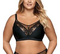 Ava Elegante Reggiseno Non Imbottito con Ricami 1691 Libi, Nero1,9F