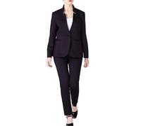 Ava Luke Tailleur Pantalone da Donna Tailleur E Completi Giacca E Pantalone Nero 30