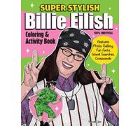 Ava Moore Super Stylish Billie Eilish Coloring & Activity Book (Tascabile)
