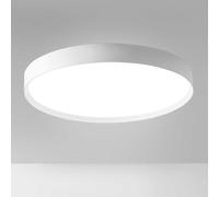 Ava plafoniera grande led bianco 80W 3000K-4000K