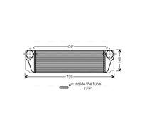 AVA COOLING SYSTEMS BW4376 Intercooler