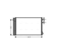 PRASCO BWA5295D Condensatore climatizzatore