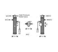AVA QUALITY COOLING FED009 Essiccatore, Climatizzatore per FENDT
