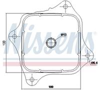 AVA QUALITY COOLING HD3343 Radiatore olio, Olio motore per HONDA