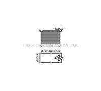 AVA QUALITY COOLING Intercooler Ad Acqua In Alluminio Per VW Polo VN4397