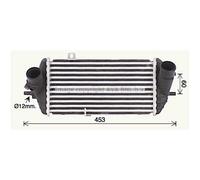 AVA QUALITY COOLING Intercooler Raffreddato ad Aria Alluminio per Kia Cee ' D