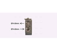 AVA QUALITY COOLING KA1299 Valvola ad espansione, Climatizzatore per HYUNDAI,KIA