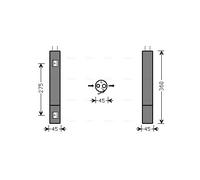 AVA COOLING SYSTEMS MSD471 Essiccatore climatizzatore
