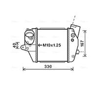 AVA COOLING SYSTEMS MZA4243 Intercooler