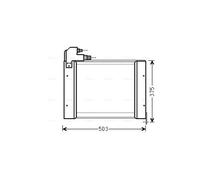 AVA QUALITY COOLING NH5005 Condensatore, Climatizzatore