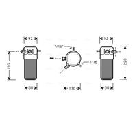 Asciugatrice, condizionatore d'aria AVA COOLING OLD118