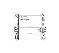 AVA QUALITY COOLING SC2001 Radiatore, Raffreddamento motore per SCANIA