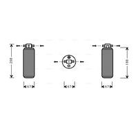 AVA QUALITY COOLING UVD027 Essiccatore, Climatizzatore