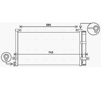 PRASCO VL5086D Condensatore climatizzatore