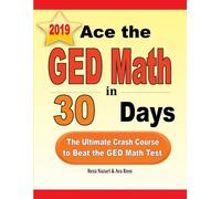 Ava Ross Reza N Ace the GED Math in 30 Days: The Ultimate Crash Cour (Tascabile)
