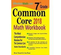 Ava Ross Reza Nazari 7th Grade Common Core Math Workbook (Tascabile)