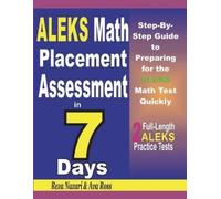 Ava Ross Reza Nazari ALEKS Math Placement Assessment in 7 Days (Tascabile)