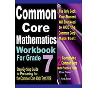 Ava Ross Reza Nazari Common Core Mathematics Workbook For Grade 7 (Tascabile)
