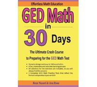 Ava Ross Reza Nazari GED Math in 30 Days (Tascabile)