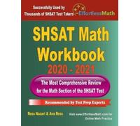 Ava Ross Reza Nazari SHSAT Math Workbook 2020 - 2021 (Tascabile)