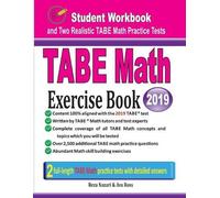 Ava Ross Reza Nazari TABE Math Exercise Book (Tascabile)