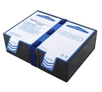 AVACOM Ava-RBC123 - Lanterna di Ricambio per APC: RBC123 Batteria per ups Nero