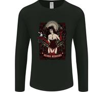 Avada Kedavra Giorno Dei Morti DOTD Uomo Manica Lunga T-Shirt