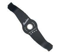 Avalon - Disco a 2 Punte curvato per decespugliatore, Lama per Tagliare rozzo o vegetazione più densa, Acciaio da 3 mm