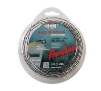 Avalon - Filo elicoidale in Nylon Universale per decespugliatore e Tosaerba (2,4 mm x 15 m)