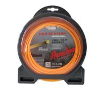 Avalon - Filo Rotondo in Nylon Universale per decespugliatore e Tosaerba (3 mm x 56 m)