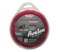 Avalon - Filo Rotondo per decespugliatore e Tosaerba in Nylon Universale (2 mm x 35 M) - Elevata Durata e Prestazioni ottimali nelle attività di decespugliamento