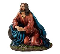 Avalon Gallery Christian Home Decor Figurina dipinta a mano di Michael Adams, 14 cm, Agonia in giardino