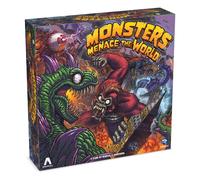 Renegade Games: Monsters Menace The World - Strategy Miniatures Board Game, Cont