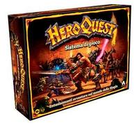 Avalon Hill , HeroQuest, gioco da tavolo per adulti di avventura fantasy con oltre 65 miniature, dai 14 anni in su, per 2-5 Giocatori, versione italiana