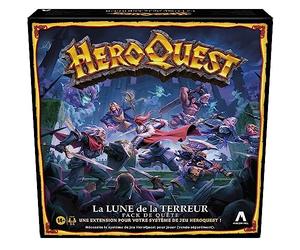 Avalon Hill HeroQuest, Pacchetto Missione La Luna del Terrore, Sistema di Gioco HeroQuest richiesto, Giochi di ruolo per 2-5 giocatori, dai 14 anni, Verde, Blu e Bianco