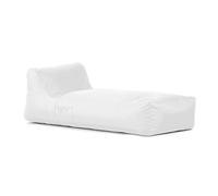 Avalon - Pouf Chaise Longue da Esterno Gaia L Samba Sfoderabile, Pouf Letto Comodo e Impermeabile, Grande e Perfetto da Giardino, Arredo Piscina, Design Moderno, Made in Italy(80x190cm-Bianco)