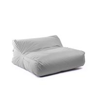 Avalon Pouf poltrona doppia XL Gaia Dim: 125x120 cm in tessuto poliestere - sfoderabile - imbottita - per interno ed esterno Colore Grigio