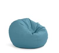 Avalon Pouf rotondo Bals Jazz Finta pelle - misura: Profondità: 90cm; Altezza: 80cm Colore Cielo
