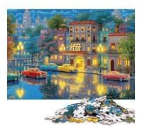Avana Cubana Puzzle in Legno Adulto 1000 Pezzi Puzzle Divertimento Gioco Decorazione Interna Unica Per Gioco Familiare Regalo Per Amore E Amico Stress Relief 1000pcs (75x50cm)