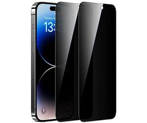 AVANA Pellicola Protettiva Privacy, Vetrino per iPhone 14 Pro, 2 pezzi, Anti-spy, Durezza 9H